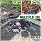 45 LB Mexican Beach Pebbles, 0.4-1 Inch Natural Unpolished Bulk Rocks, Decorative River Rocks for Landscaping Garden Paving Plant, Rocks for Walkways and Outdoor Decorative Stone, Grey