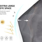 Horse Fly Mask Large Space Breathable UV Protection Equine Mask with Reflective Features on Ears Mars Black M