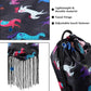 Harrison Howard Smooth Lightweight Adjustable Fastener Nylon Horse Tail Bag with Fringe