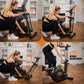 3 in 1 Rowing Machine, Dual Slide Rail 6-Level Adjustable Height with Max 350lb Weight Capacity, Home Fitness Rower for Full Body Workout, App Compatible
