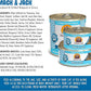 Weruva Classic Cat Food, Mack & Jack with Mackerel & Grilled Skipjack, 5.5oz Can (Pack of 24)