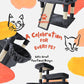 Cat Tree, 80-Inch Large Cat Tower with 9 Scratching Posts, 2 Perches, 2 Caves, 2 Basket, 2 Stairs, Extra Large Hammock, Pompoms, Multi-Level Plush Cat Condo for Indoor Cats/Smoky Grey