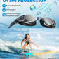 Aegend 2 Pack Kids Goggles, Swimming Goggles for Kids Age 4-16 Boys and Girls Youth, Anti-Fog Waterproof Anti-UV Pool Goggles