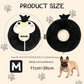 Adjustable cat Cone Collar Soft to Stop Licking After Surgery for Kitten, Alternative to Cone of Shame cat, Donut Cone for Cats, pet Elizabethan Collar (Penguin, Medium)