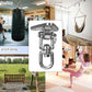 Stainless Steel Swing Hanger Heavy Duty 180°+360° Swivel Swing Hook Swing Hardware Kit for Yoga Swing Hammock Chair Porch Swing Sets Heavy Punching Bag 1500 LB Capacity