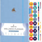 Clever Fox Wellness Planner - Weekly & Daily Health and Wellness Log, Food Journal & Meal Planner Diary for Calorie Counting, Notebook for Medical Condition Tracking, A5-Sized - Light Blue