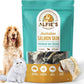 ALFIE'S TREATOS Salmon Skin Treats for Dogs & Cats (2.65 oz), Air-Dried Fish Skin Dog Treats, Omega-3 Food Topper & Training, Single Ingredient, Freeze-Dried Alternative