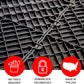 Big Floors 3X3RESMAPLE Modular Interlocking Lightweight Plastic Dance Floor Kit (3' x 3'), Light Maple, 21 Piece