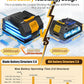 qimedo 6000mAh Battery Electric Mop M1, 800RPM Cordless Electric Power Scrubber & Mops for Floor Cleaning, Best Automatic Spin Mops with Smart Display,Rotating Mop with LED Light & Water Spray