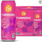 ZYN Turmeric Wellness Drink 6 (Pack), Mixed Berry Flavored Turmeric Curcumin Drink with Black Pepper, No Added Sugar, Low Carb & Low Calorie Drink, Clean Alternative