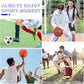 HyDren Sports Balls Set for Teen Adult, Include Official Size Basketball Soccer Ball Football Playground Ball with Pump and Equipment Carry Bag Sports Gift Back to School