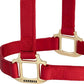 Weaver Equine Nylon Horse Halter, Triple-Ply Cheek Design, Original Non Adjustable Halters for Horses, Equine Tack,Average Size, Black