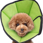 Soft Dog Cone After Surgery: Comfortable Dog Cones Collar for Stop Licking Biting - Adjustable Elizabethan Collar for Dogs fit for Small Medium Large Dogs (Green, S)