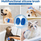 Pet Steam Brush for Dog & Cat – 3-in-1 Spray Hair Removal Comb for Shedding & Grooming Water-Free Shampoo, Bath Gloves,Bath Brush, Tooth & Ear Brush, Towel (10PCS)