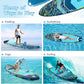 Paddle Board, Inflatable Stand Up SUP Paddle Boards for Adults & Youths of All Skill Levels, Wide & Non-Slip Deck Design Blow Up Paddleboards with Premium Accessories & Storage Bag