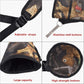 YLS Archery Hip and Back Quiver for Arrows - Black Arrow Quiver for Kids and Adults - Adjustable Arrow Holder with a Padded Strap and Belt Clip - Archery Accessories for Field and Practice