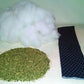 15" Catnip Kitty Kicker Toy With Refillable Catnip Pocket (Blue #1)