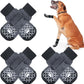 BEAUTYZOO Anti-Slip Dog Socks,Dog Shoes for Hot/Cold Pavement,Paw Protectors with Grips 3 Pairs for Puppy Small Medium Large Senior Old Dogs,Dog Socks to Prevent Licking and Hardwood Floor Protection