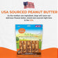 Canine Naturals Peanut Butter Chew - 100% Rawhide Free Dog Treats - Made with Real Peanut Butter - All-Natural and Easily Digestible - 5 Pack of 7 Inch Large Rolls for Dogs 50-75lb