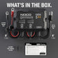 NOCO Genius GEN5X2: 2-Bank, 10A Onboard Battery Charger - 5A Per Bank, 12V Waterproof Marine Charger with Overcharge Protection & Temperature Compensation – for Lead-Acid & Lithium Batteries