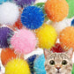 50-Pack Soft Cat Toy Balls – Fun Playtime & Exercise for All Cats (1.5 inch, Cat Toys Mega Set)