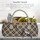 Wine Clutch Bag Thermal Insulated Wine Carrier Tote Holds Red and White Wine 750 Milliliter Bottle Includes Portable Waiter Style Corkscrew