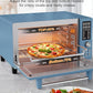 Nuwave Bravo Pro Smart Air Fryer Toaster Oven Combo, Airfryer Convection Oven Countertop, 10-in-1 Functions with Quicker & Even Crisp Technology, 1800W, 50-450°F, PFAS-Free, 21QT, Cozy Blue