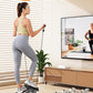 Sportsroyals Stair Stepper for Exercise, Mini Steppers with Resistance Band, Hydraulic Fitness Stepper Exercise Home Workout Equipment for Full Body Workout, 330lbs Weight Capacity