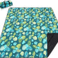 PY SUPER MODE Picnic Blankets Extra Large, Waterproof Foldable Outdoor Beach Blanket Oversized 83x79” Sandproof, 3-Layer Picnic Mat for Camping, Hiking, Travel, Park, Concerts(Yellow Flowers)