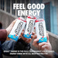 GHOST Energy Drink - 12-Pack, 'Merica Pop, 16oz Cans - Energy & Focus & No Artificial Colors - 200mg of Natural Caffeine, L-Carnitine & Taurine - Gluten-Free & Vegan