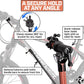 Revere Bike Repair Stand & Storage Bag, Telescoping Arm, Rotating Clamp, Magnetic Tool Tray, and Adjustable Handlebar Rod - Heavy Duty, Sturdy, Adjustable (Orange)