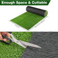 Yescom Sports Sled Strips Turf Gym Turf Flooring for Weight Sled Push Gym Equipment Outdoor Indoor Use 65'x3'(195 Sq.Ft) 0.4" H