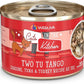 Weruva Cats in The Kitchen, Two Tu Tango with Sardine, Tuna & Turkey Au Jus Cat Food, 6oz Can (Pack of 24)