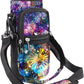 icolor Water Bottle Carrier Bag with Strap 25/32/40 oz Crossbody Bottle Holder with Phone Pocket Sling Sleeve Insulated Neoprene Water Bottle Pouch for Walking Travelling