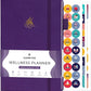 Clever Fox Wellness Planner - Weekly & Daily Health and Wellness Log, Food Journal & Meal Planner Diary for Calorie Counting, Notebook for Medical Condition Tracking, A5-Sized - Purple