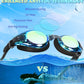 Aegend 2 Pack Kids Goggles, Swimming Goggles for Kids Age 4-16 Boys and Girls Youth, Anti-Fog Waterproof Anti-UV Pool Goggles