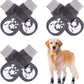 BEAUTYZOO Anti-Slip Dog Socks,Dog Shoes for Hot/Cold Pavement,Paw Protectors with Grips 3 Pairs for Puppy Small Medium Large Senior Old Dogs,Dog Socks to Prevent Licking and Hardwood Floor Protection