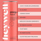 Heywell Sparkling Adaptogenic Water Energy and Focus, Strawberry Lemon Flavor 12 Fluid Ounce (Pack of 12) - Caffeinated, Organic, Non GMO, Vegan, Gluten Free, Dairy Free