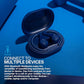 JLab JBuds Sport ANC 4 True Wireless Bluetooth Earbuds + Charging Case, Cobalt Blue, Swipe + Touch Controls, Hybrid Active Noise Cancelation, Multipoint Connect, Customized Settings App