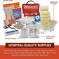 Adventure Medical Kits Sportsman Series Medical Kit - 300 - First Aid Kit for Camping, Hiking, Hunting & More - For 6 People for 7 Days - Includes Bandages, Medicine, Guide Book & More