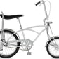 Schwinn Krate Classic Sting-Ray Bike, 20 Inch Bike for Kids or Adults, Steel Frame & Springer Fork, Fenders, Single Speed, Coaster Brake, Grey Ghost, Lemon Peeler, Coal, Grape, Orange or Apple