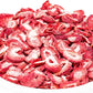 hotspot pets Freeze Dried Strawberry Treats for Small Animals, Cats & Dogs - Reasealable 1lb Big Bag Single Ingredient All Natural- Perfect for Training, Small Reward or Snack