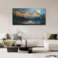 Extra Large Wall Art Mountain Forest Canvas Living Room Cabin Country Pictures Framed Prints Oversize Wall Decor Big Painting Artwork for Bedroom Dining Office Home 60"x30"