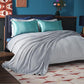 Bedsure Fleece Bed Blankets Full Size Light Grey - Soft Lightweight Plush Fuzzy Cozy Luxury Blanket Microfiber, 84x90 inches