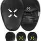 Punching Mitts for Boxing Leather Curved Punch Mitts Men & Women MMA Training Equipment Muay Thai Sparring Training Mitts MMA Hitting Pads Available Multiple Colors