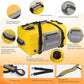 110L Waterproof Duffel Bag Heavy Duty Dry Bag Outdoors Large Storage Sack Zipper Marine Duffle Motorcycle Luggage,Strap Adjustable for Kayaking,Boating,Camping,Beach Rafting Fishing Yellow