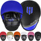 Hawk Sports Punching Mitts for Men, Women, & Kids, Leather Focus Mitts for Martial Arts & Boxing Training, Curved Punch Mitts for Karate, Kickboxing, Krav MAGA, Muay Thai & Taekwondo