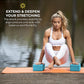 Sunshine Yoga 4" Yoga Block, 10 Pack Bulk EVA Foam Yoga Blocks, Firm and Supportive Yoga Brick, Balance Foam for Stretching, Pilates, and Workout, 4" x 6" x 9"