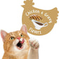 Purina Friskies Party Mix Cat Treats, Gravy-Licious Crunch with Chicken & Gravy Flavors, Crunchy Treats for Cats, 2.1 Ounce Resealable Pouch (Pack of 3)