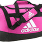 adidas Unisex Defender 4.0 Gym Duffel Bag for Men and Women, Team Shock Pink, Medium (66L)